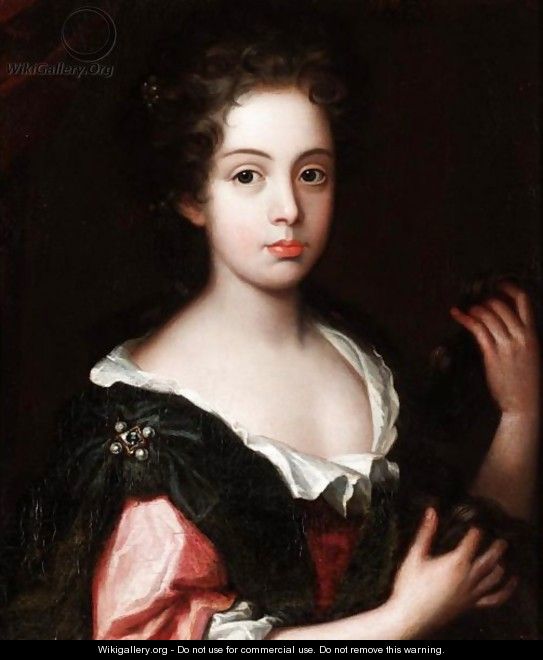 Portrait Of A Lady, Traditionally Identified As Anne Gordon, Wife Of Sir Robert Dundas Of Arniston - (after) Sir John Baptist De Medina