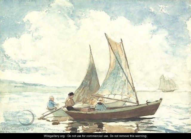 Boys In A Boat - Winslow Homer