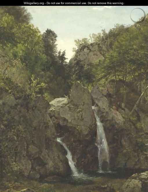 Bash-Bish Falls 3 - John Frederick Kensett