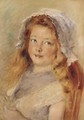 Portrait Of The Artist's Daughter - Konstantin Egorovich Egorovich Makovsky