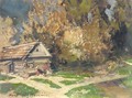 Dacha In The Country - Konstantin Alexeievitch Korovin