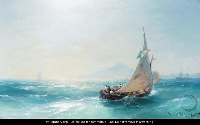 The Bay Of Naples 4 - Ivan Konstantinovich Aivazovsky