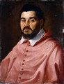 Portrait Of A Cardinal, Head And Shoulders - Roman School