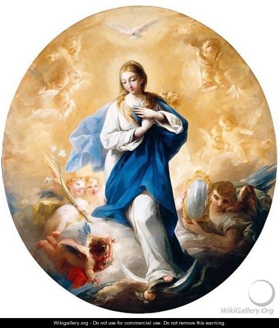The Immaculate Conception - Mariano Salvador Maella