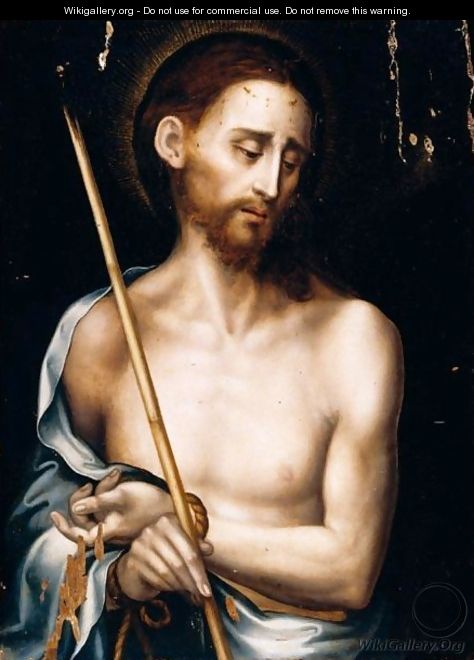 Christ As Man Of Sorrows - Luis de Morales