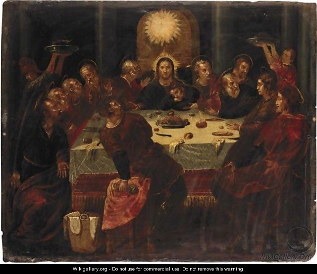 The Last Supper 2 - (after) El Greco (Domenikos Theotokopoulos)