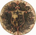 The Coat-Of-Arms Of The Piccolomini Family - Italian School
