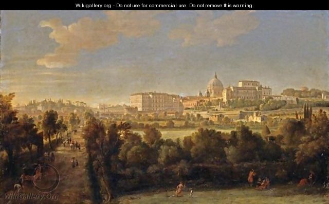 Rome, A View Of Saint Peter