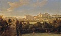 Rome, A View Of Saint Peter's Basilica And The Vatican Seen From Prati Di Castello - Caspar Andriaans Van Wittel