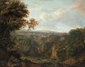 A View Of Tivoli - (after) Jan Frans Van Orizzonte (see Bloemen)