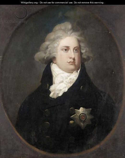 Portrait Of George Iv - (after) Russell, John