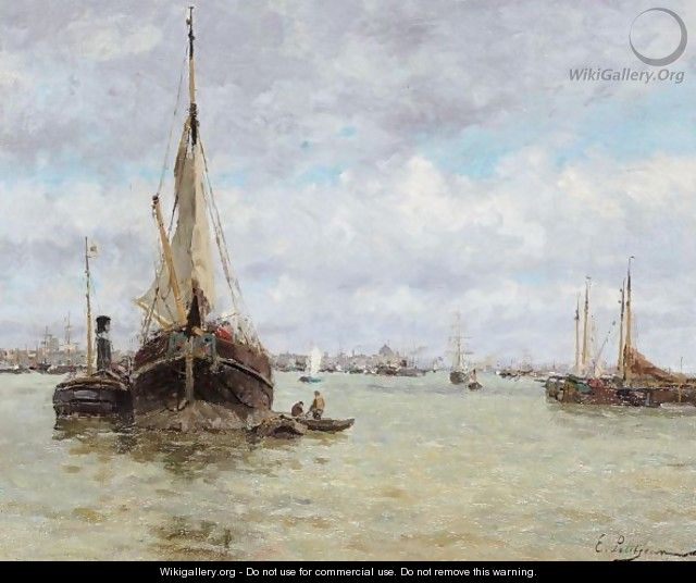 Harbour View - Edmond Marie Petitjean