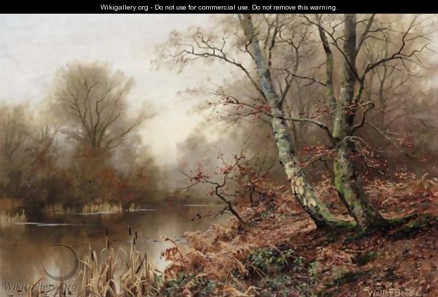 A Woodland Pond - Walter Boodle