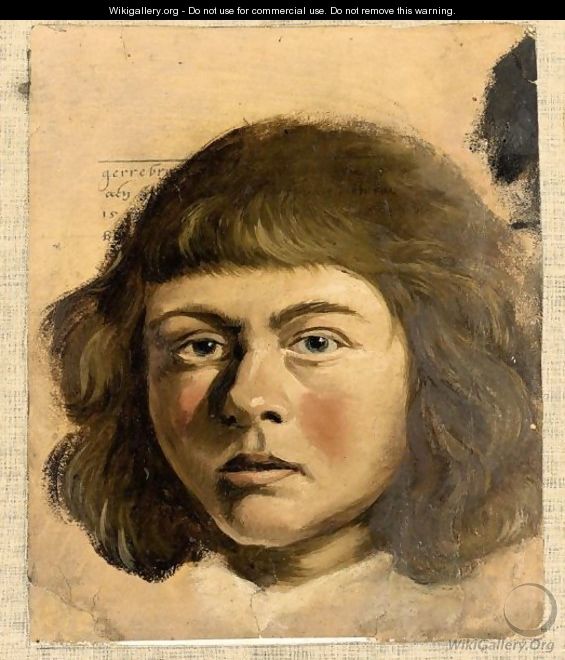Head Of A Boy - Albert van der Eeckhout