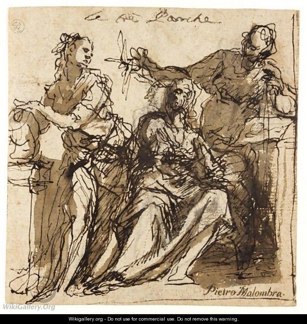 Study Of The Three Fates - (after) Alessandro Maganza