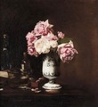 Vase De Fleurs - Edouard Dantan
