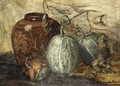 A Still Life With Melons - Sientje Mesdag Van Houten