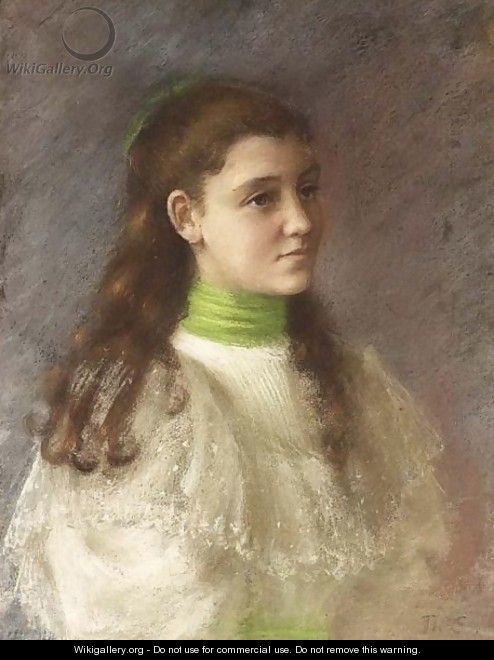 A Portrait Of Lizzy Ansingh - Thérèse Schwartze