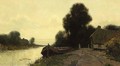 A River Landscape - Jacques Jongsma