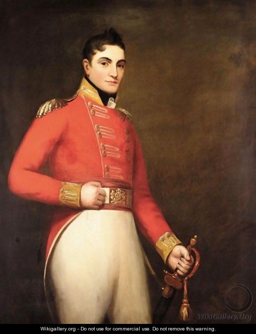 Portrait Of Colonel John Gordon - English School