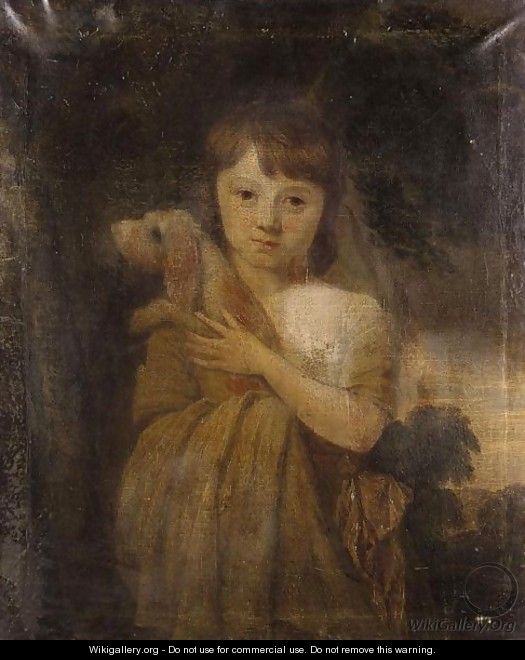 Portrait Of A Young Girl 2 - (after) John Opie