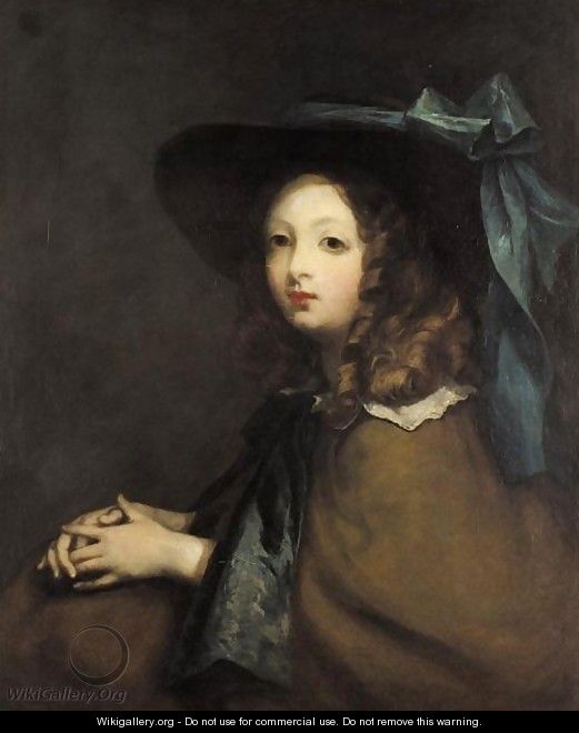 Portrait Of A Young Girl - (after) John Opie