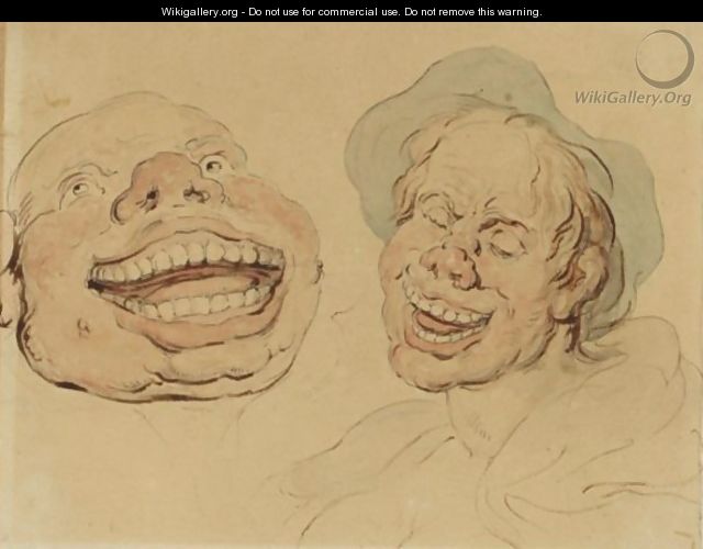 Figures Laughing - Thomas Rowlandson
