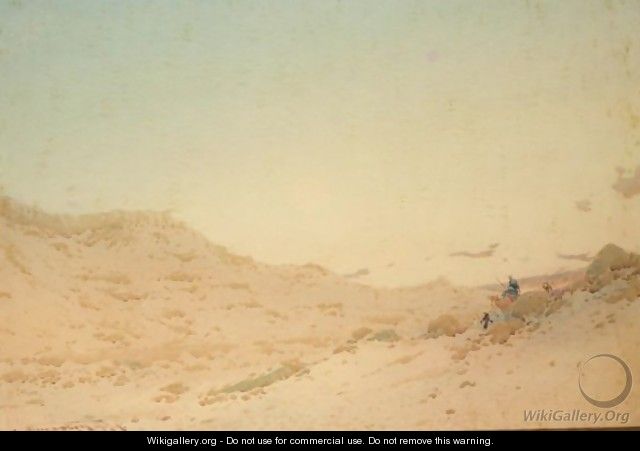 Evening In The Valley Of The Kings - Luxor - Augustus Osborne Lamplough