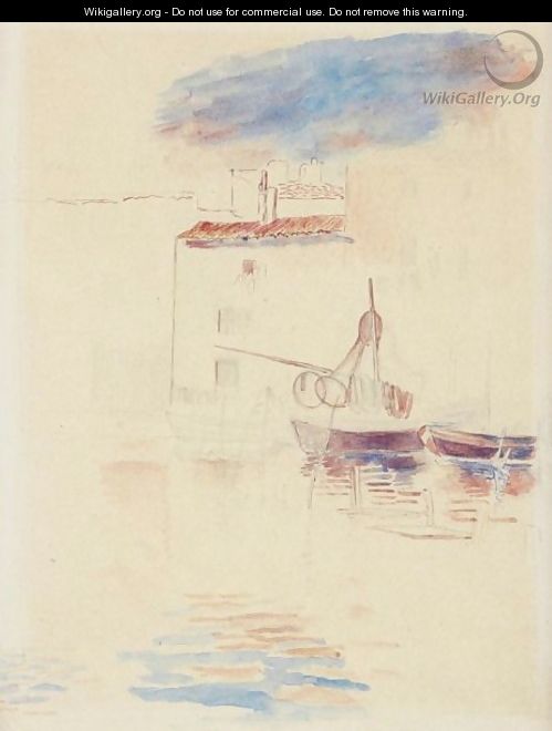 Vue Du Port Des Martigues - Pierre Auguste Renoir
