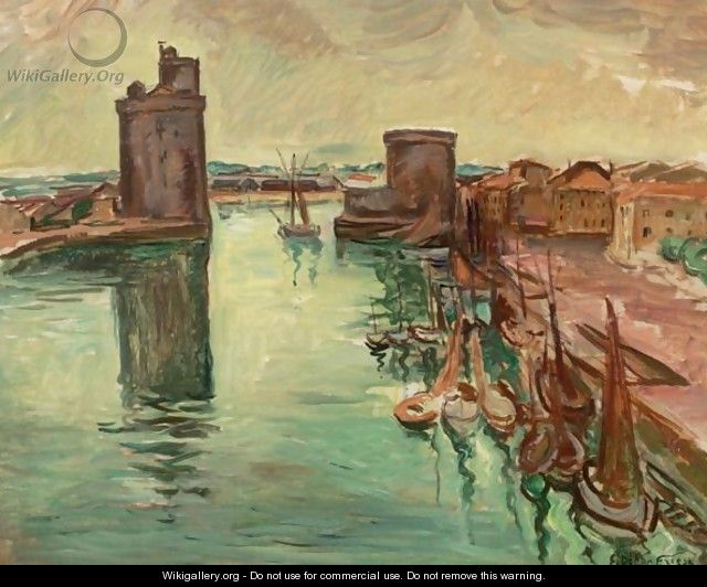 Le Port De La Rochelle - Emile-Othon Friesz