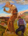 Labourers In The Fields - Frantisek Bilek