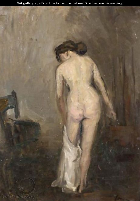 Female Nude - Jean-Louis Forain