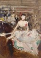 Woman Riding Side-Saddle - (after) Jean-Louis Forain