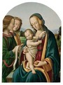 Madonna And Child With Two Angels - Bartolomeo Di Giovanni