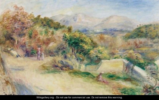 Vue De Prise Des Collettes, Cagnes - Pierre Auguste Renoir