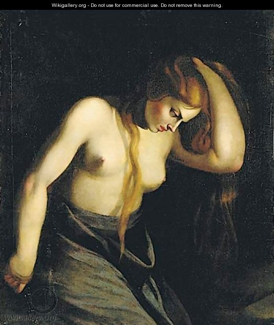 Penitent Magdalene - (after) Michelangelo Merisi Da Caravaggio