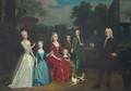 Portrait Of A Family - (after) Charles Phillips