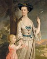 Portrait Of A Lady And Her Child - (after) John Lewis