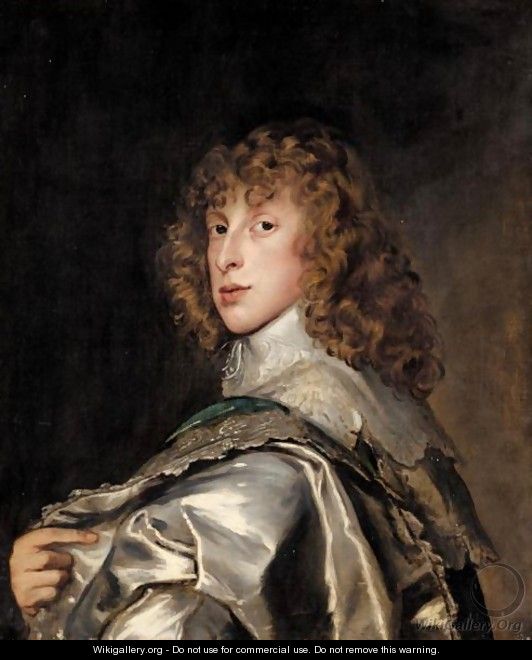 Portrait Of Lord Bernard Stuart, Later Earl Of Lichfield - (after) Dyck, Sir Anthony van
