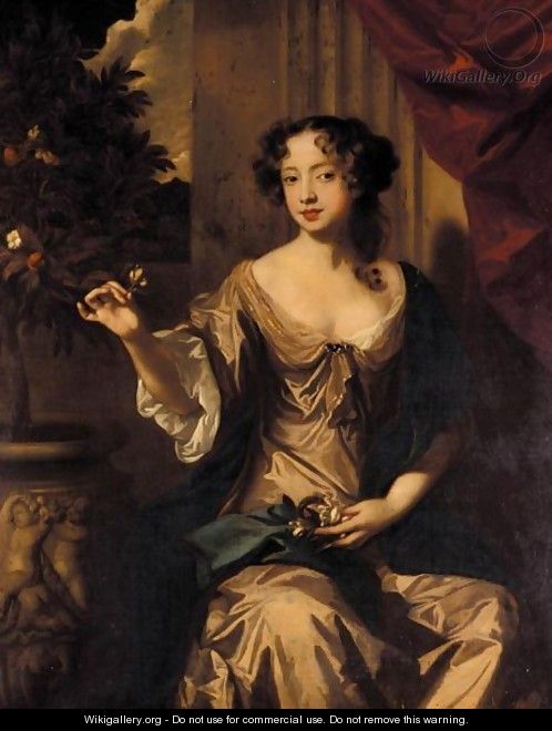 Portrait Of Lady Elizabeth Jones, Later Countess Of Kildare (1665-1758) - (after) Sir Peter Lely