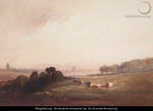 Cattle Resting - Alfred William Rich