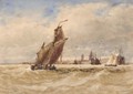 Shipping Off Calais - Thomas Bush Hardy