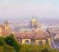 View Of Prague - Heinrich Tomec