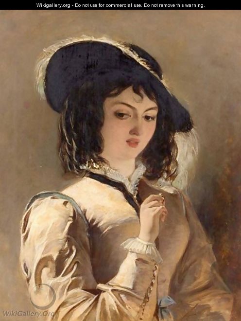 Portrait Of A Lady - (after) Frith, William Powell