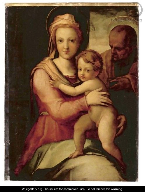 The Holy Family 2 - Florentine School