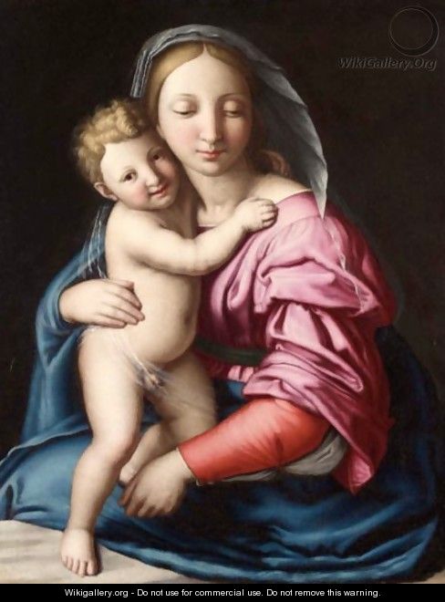 The Madonna And Child 5 - Giovanni Battista Salvi, Il Sassoferrato