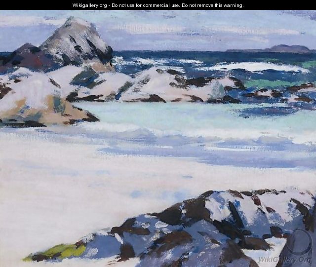 Iona, Looking Towards Lunga - Francis Campbell Boileau Cadell