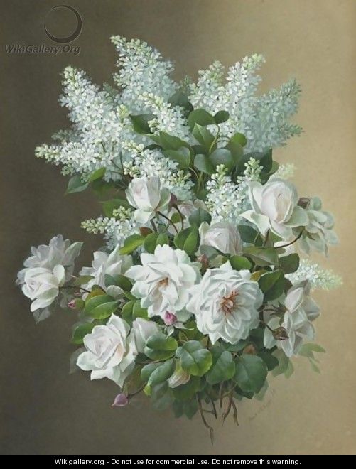 Lilacs And Roses 2 - Raoul Maucherat de Longpre