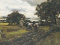 Gathering Potaoes, Menzieshill - William Bradley Lamond