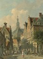 Villagers In A Dutch Town 3 - Adrianus Eversen